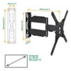 Soporte de TV 32" - 65" de universal con brazo extensible giratorio.